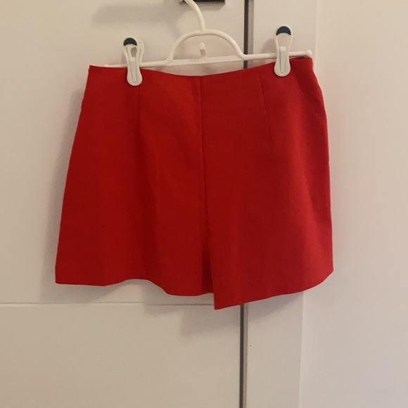 Zara red skirt/shorts - Picture 2 of 2